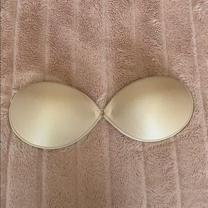 Strapless sticky bra new never used just tried on